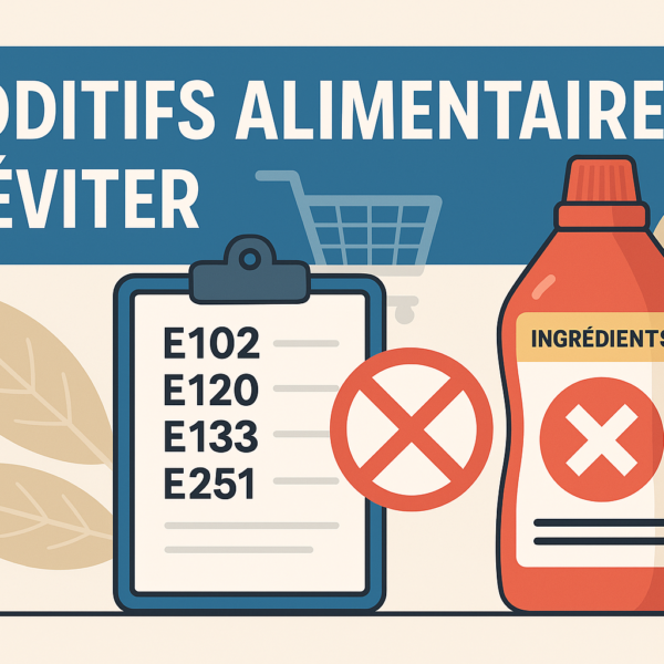 Additifs alimentaires à éviter : liste noire, risques, alternatives